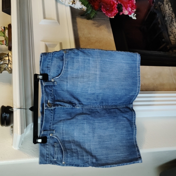 New York & Co. Jean  Skirt Size 16 - Picture 2 of 7